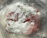 ごまたっぷり甘酢ポーク作り方1写真
