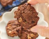 ヘルシー♡チョコとくるみのおからクッキー作り方6写真