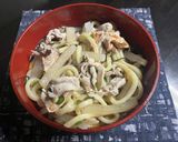 冷製豚バラ大根うどん作り方5写真