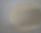 バスクチーズケーキ　牛乳から作る作り方4写真