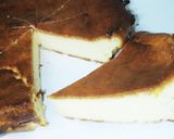 バスクチーズケーキ　牛乳から作る作り方7写真