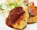 シンプルな大豆ハンバーグ作り方8写真
