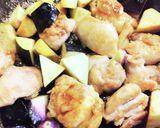 早うま☆鶏肉となすのごま照り焼き作り方3写真