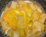 油揚げと白葱の玉子とじ丼作り方6写真