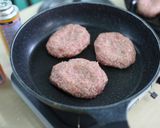 おやびんシンプルハンバーグ☆チーズイン作り方6写真