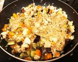 ◆鶏ミンチであっさり◆茄子の肉味噌丼作り方6写真