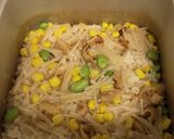 余った鍋キューブで炊き込みご飯作り方6写真