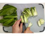 豚肉とチンゲン菜のカレー炒め★動画あり★作り方1写真