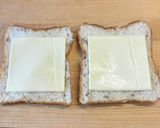 トースター♪チーズとろとろホットサンド作り方2写真