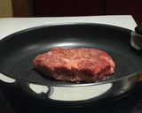 牛赤身肉のカフェド･パリ･バターステーキ作り方8写真