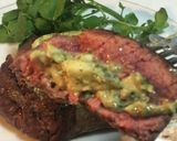 牛赤身肉のカフェド･パリ･バターステーキ作り方22写真