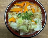 金ちゃんラーメンで作る野菜ラーメン作り方7写真