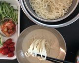 韓国風豆乳冷やしソーメン「コングクス」作り方5写真
