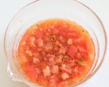 さっぱり♪ピリ辛トマトのつけそうめん作り方1写真