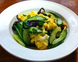 アスパラガスとたもぎ茸と玉子の中華炒め作り方10写真