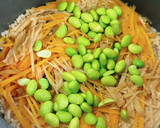 焼肉の生だれで簡単サバ缶炊き込みご飯作り方7写真
