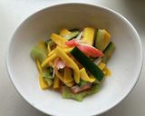 コリンキーとたらこの和え物作り方18写真