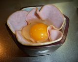 簡単 ハムたまご弁当作り方1写真