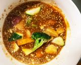 根菜茄子コク旨トマト味噌照味温野菜サラダ作り方9写真