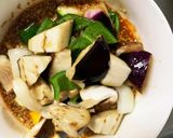 根菜茄子コク旨トマト味噌照味温野菜サラダ作り方15写真