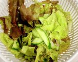 簡単チョレギサラダ作り方1写真