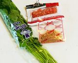 1分おつまみ「三つ葉と小エビのナムル」作り方2写真