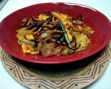 焼き　チンジャオロース（青椒肉絲）麺！作り方5写真