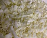 冷凍ご飯をホットプレートでそばめしに！！作り方1写真