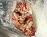 鶏もも肉のポン酢あん作り方2写真