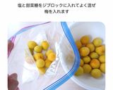 ジプロックとダイソーボックスで簡単梅漬け作り方5写真