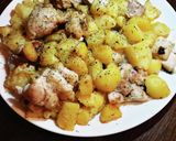 鶏肉とじゃがいものコンソメバター蒸し作り方3写真