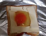 簡単!放置で目玉トースト！作り方1写真