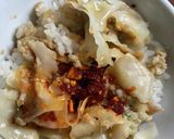 餃子丼作り方3写真