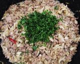 うちの味☆大葉香る♪甘辛なコク旨そぼろ♪作り方17写真