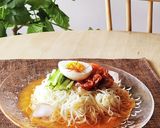 素麺☆白だしde韓国冷麺☆夏休み昼ごはん作り方2写真