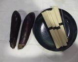 ナスそうめん♪簡単さっぱり材料2つ作り方1写真