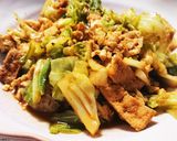 厚揚げとキャベツのピリ辛炒め作り方10写真