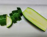シーチキンとズッキーニのトマトパスタ作り方1写真