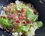 くんちゃまベーコンの焼きそば作り方4写真