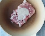 ジュワ☆茄子とにんにく麹豚こまの甘辛炒め作り方1写真