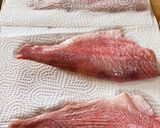10分!赤魚とほうれん草のガリバタ!作り方1写真
