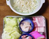 スープ絶品！冷やしちゃんぽんうどん作り方1写真