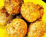 芝麻球 胡麻団子 ごま団子作り方8写真