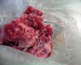 ズッキーニと牛肉の味噌炒めナムル作り方1写真