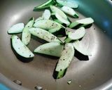 ズッキーニと牛肉の味噌炒めナムル作り方2写真