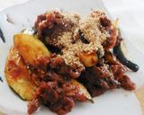 ズッキーニと牛肉の味噌炒めナムル作り方5写真