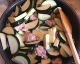 鶏ももとズッキーニのマヨカレー作り方4写真
