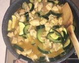 鶏ももとズッキーニのマヨカレー作り方6写真