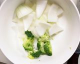 肉無豆腐簡単レモン梅味噌照り味野菜炒め作り方10写真