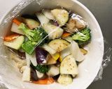 肉無豆腐簡単洋風梅レモン味野菜炒め作り方13写真